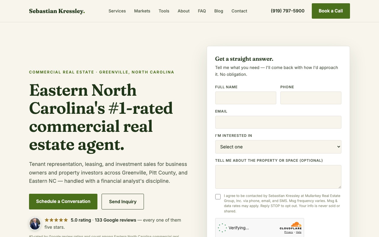 Agent websites